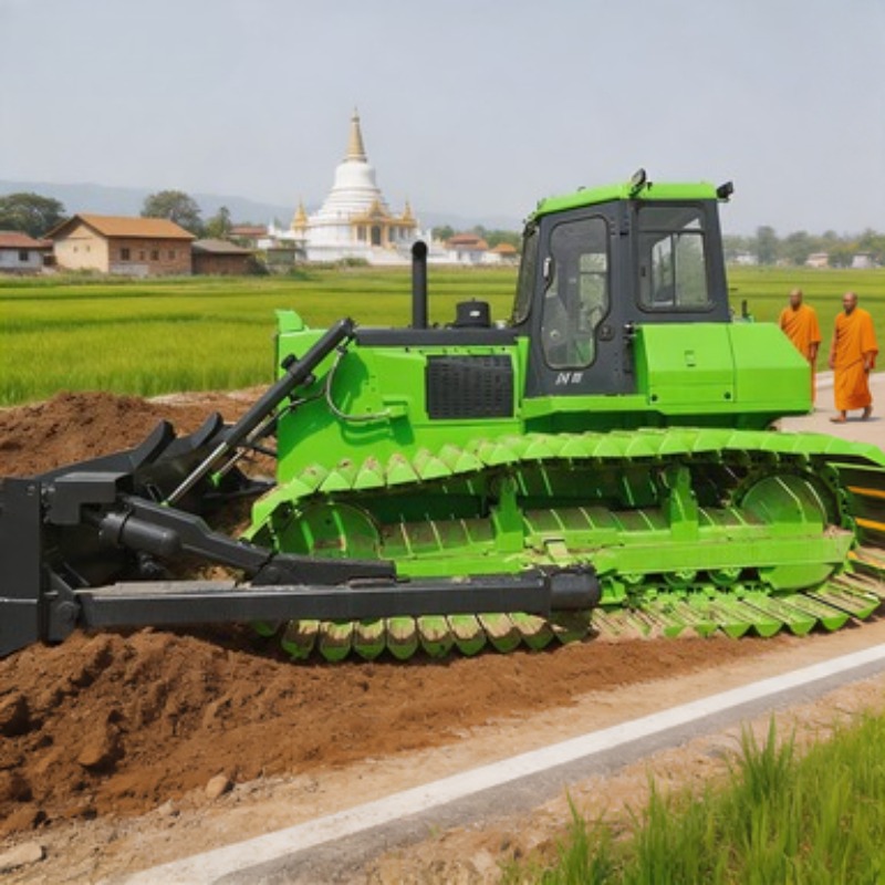 Heavy Equipment Work - Bulldozer cingolato SEM818F 180HP, macchina dozer