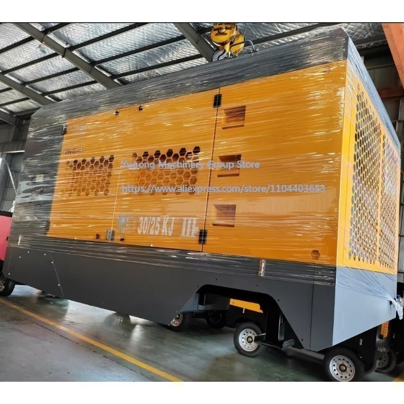 Heavy Equipment Work - Compressore d'aria a vite rotativo da