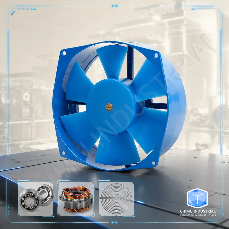 Exhaust Fan Industrial - 【CHIMU INDUSTRIAL】 Ventola assiale 200FZY2-D 4-D