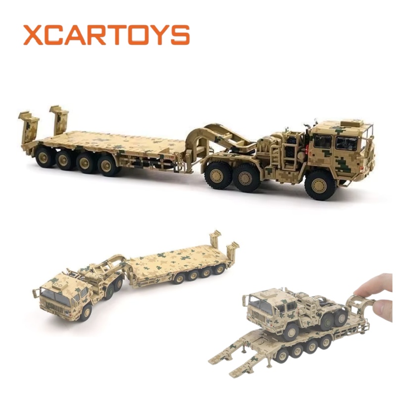 Heavy Equipment Game - XCARTOYS 1:64 Camion da Trasporto Attrezzature