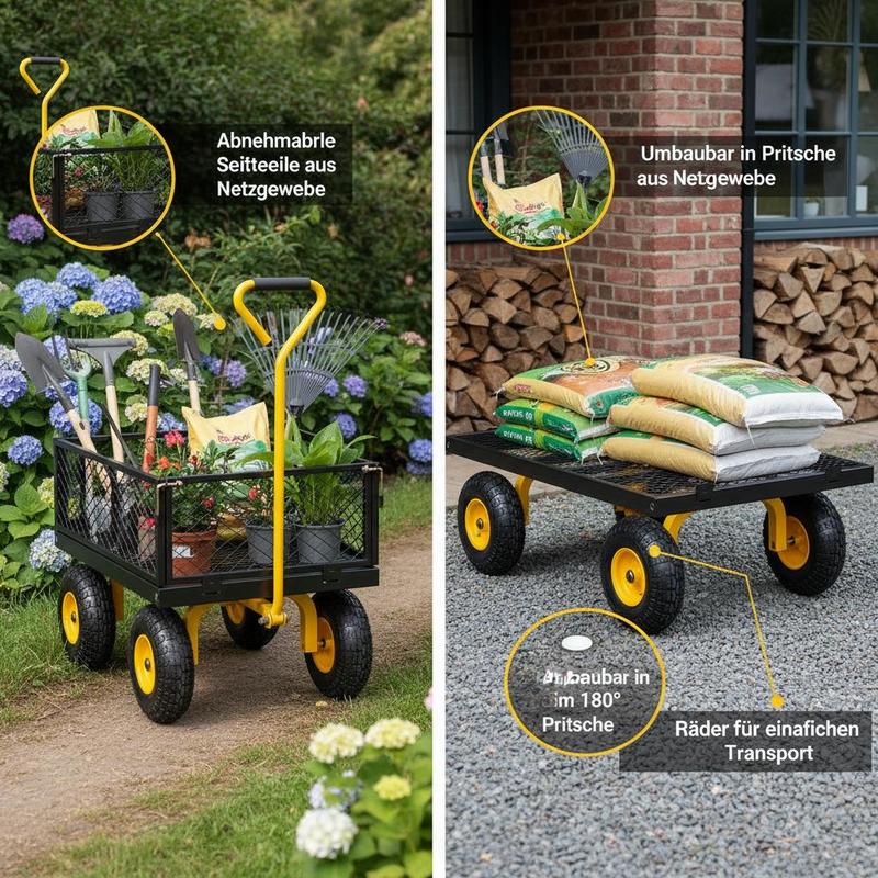 Carrello da Giardino in Acciai - Heavy Equipment Work recensione e prezzo
