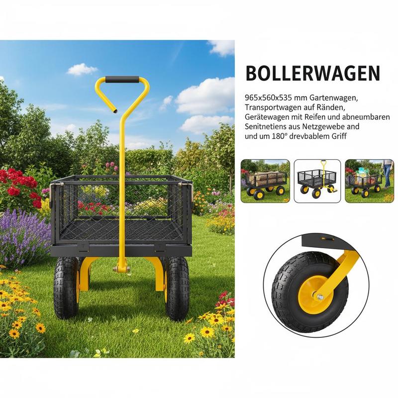 Carrello da Giardino in Acciai - Heavy Equipment Work recensione e prezzo