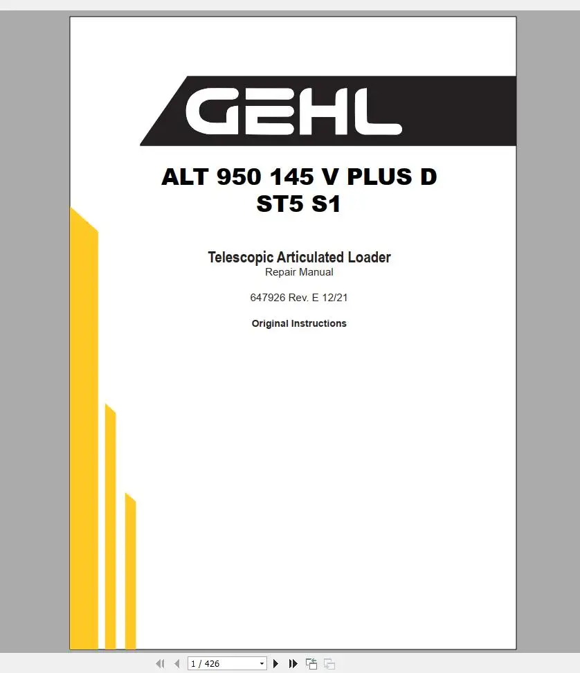 SpecDiag GEHL Macchinari Attre - Heavy Equipment Electrical Pdf recensione e prezzo