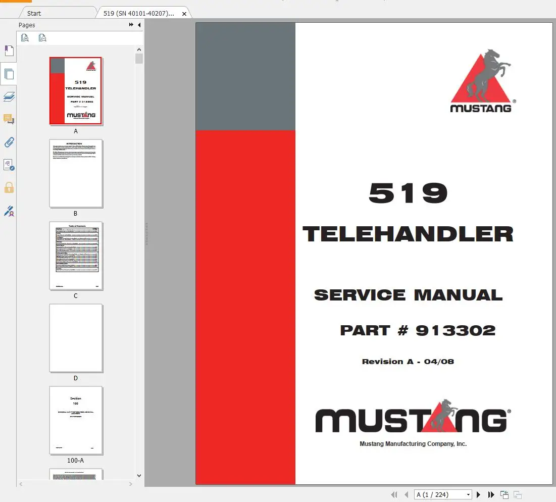 AutoDVD Mustang Macchinari Att - Heavy Equipment And Machinery recensione e prezzo
