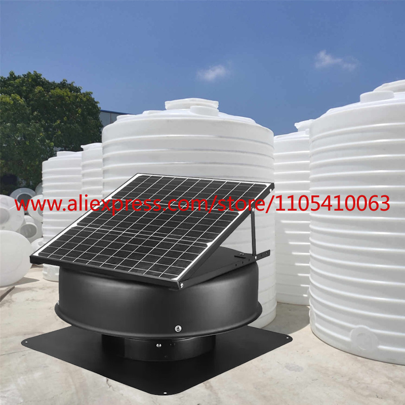 Ventilatore assiale solare da  - Exhaust Fan Industrial recensione e prezzo