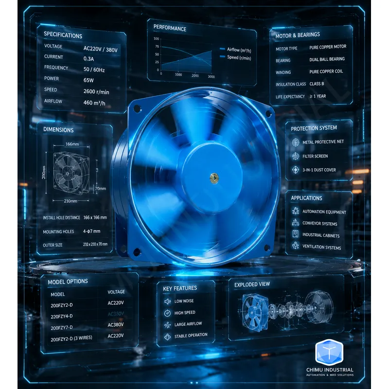 【CHIMU INDUSTRIAL】 Ventola ass - Exhaust Fan Industrial recensione e prezzo